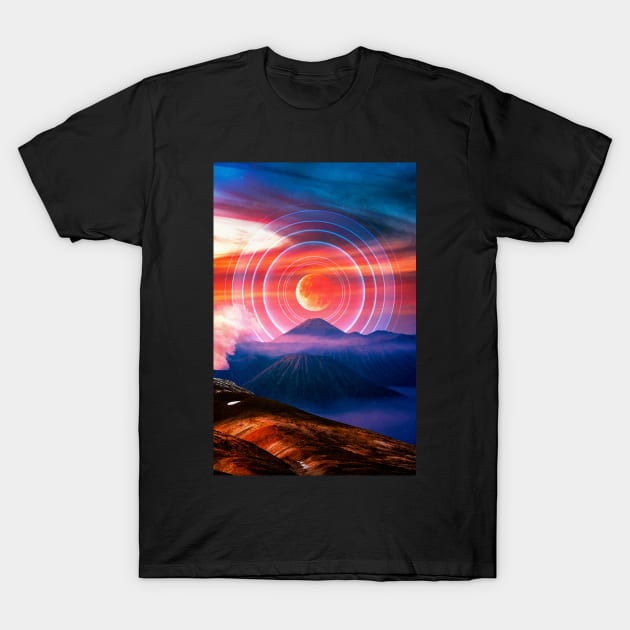 The Volcan Mountains T-Shirt by SeamlessOo